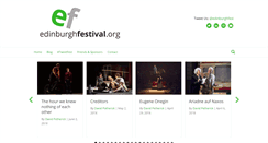 Desktop Screenshot of edinburghfestival.org